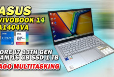 Rekomendasi Laptop ASUS 2025: Vivobook 14 i7 Gen 13, RAM 16GB, SSD 1TB! Worth It Banget Buat Kerja!