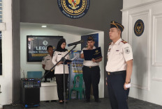 Tiga Pegawai Rutan Baturaja Resmi Naik Pangkat, Dipimpin Langsung Karutan