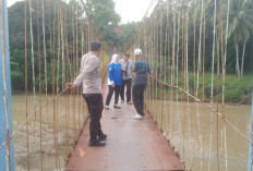 Jembatan Gantung Bersejarah Desa Lubuk Lungkang Lahat Diperbaiki, Ini Kondisi Jembatan yang Memprihatinkan