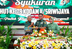 Syukuran HUT Ke-79 Kodam II Sriwijaya Berlangsung Sederhana, Ini Harapan Pangdam