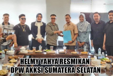 Resmikan DPW AKKSI Sumatera Selatan, Kreator Konten Wajib Simak Ajakan Helmy Yahya ini!