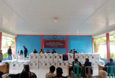 Pengamanan Ketat Dilakukan Polri-TNI di Rapat Pleno PPK Kecamatan Ulu Musi, Untuk Apa