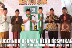 Gubernur dan Bupati Bangga, dari 2015 Warga Tugu Agung Lempuing OKI Swadaya Bangun Masjid Senilai 4,5 Miliar