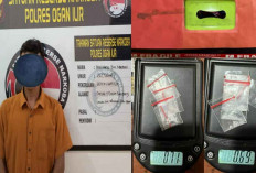 Ungkap Peredaran Narkoboy di Indralaya, Polisi Amankan Pengedar Bersama 9 Paket Sabu