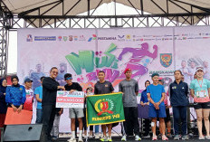 Prajurit Yonif 143/TWEJ Meraih Juara Lomba Lari Musi Run 10K Tahun 2023