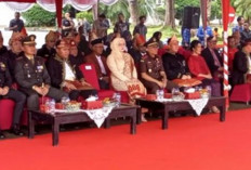 Pejabat Tinggi Kejari Ini Hadir Dalam Upacara HUT Banyuasin Ke-23 Tahun
