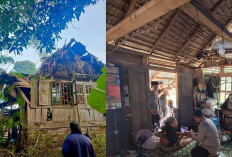 Rumahnya Ditimpa Dahan Pohon, Warga Tanjung Raja Dapat Santunan dari Polisi