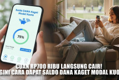 Cuan Rp700 Ribu Langsung Cair! Begini Cara Dapat Saldo DANA Kaget Modal Kuota