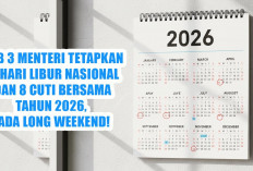 SKB 3 Menteri Tetapkan 17 Hari Libur Nasional dan 8 Cuti Bersama Tahun 2026,  Ada Long Weekend!