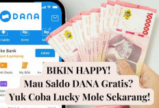 BIKIN HAPPY! Mau Saldo DANA Gratis? Yuk Coba Lucky Mole Sekarang!