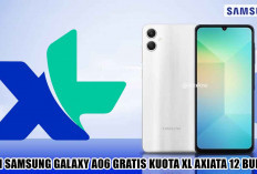 Penawaran Spesial! Beli Samsung Galaxy A06 Gratis Kuota XL Axiata 12 Bulan, Yuk Buruan