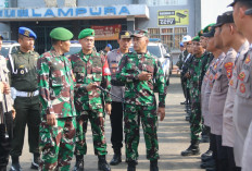 Pengamanan VVIP Kunker RI 1 di Provinsi Lampung, Begini Arahan Dandim Lampung Timur