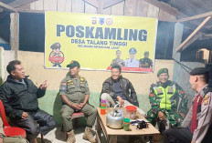 SALUT! Babinsa Koramil 405-08 Jarai Kompak Bersama Linmas dan Warga Jaga Keamanan Lingkungan