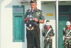 Bacakan Amanat Panglima TNI, Dandim: Keluarga Besar TNI Tidak Ada Lagi Yang Terlibat Judol
