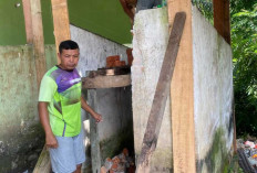 Sasaran Fisik TMMD ke-128 di Desa Lubuk Tampang Ini Warga Turut Dampingi Tukang