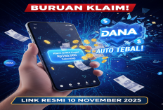 Buruan Klaim! Dompet Digital Auto Tebal, DANA Kaget Rp160.000 Tersedia Lewat Link Resmi 10 November 2025