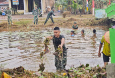 Bukan Sekadar Fisik, Satgas TMMD Banyuasin Edukasi Warga Jaga Kebersihan Lingkungan