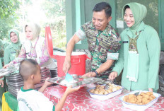 Sukseskan Program Dapur Masuk Sekolah, Kodim Lahat Datangi 2 Sekolah, Ini Tujuannya