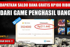 Dapatkan Saldo DANA Gratis Rp100 Ribu dari Game Penghasil Uang, Tugasnya Cuma Tap-Tap Layar di Ponselmu