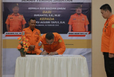 SAR Palembang Gelar Penandatangan Berita Acara Serah Terima Jabatan Kasubbag Umum, Ini Sosoknya