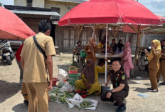Pantauan Pasar Lawang Agung, Kejari Lubuk Linggau Kawal Distribusi Pangan Selama Ramadan
