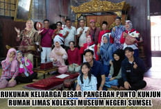 Kunjungi Museum Negeri Sumsel, Keluarga Pangeran Punto Desak Perbaikan Rumah Limas ke Menteri Kebudayaan
