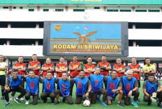 Pangdam Olahraga Bersama Prajurit dan PNS Makodam II Sriwijaya, Begini Keseruannya
