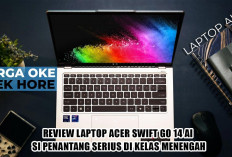 Baterai Super Awet! Simak Review Laptop Acer Swift Go 14 AI, Si Penantang Serius di Kelas Menengah
