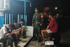 TAHUN BARU! Anggota Babinsa Koramil 405-12 Lahat Berikan Arahan Pada Remaja Putra 