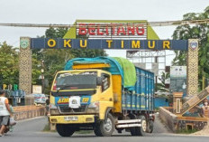 Jembatan Penghubung Belitang-Palembang Amblas, Ancam Keselamatan Pengendara