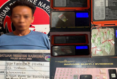 Edarkan Ekstasi Logo Minions dan Sabu, Wiraswasta Asal Muara Enim Dicokok Polisi