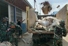 Semangat Juang! Prajurit Perbatasan dan Warga Pantang Menyerah Pasca Banjir di Ujoh Bilang