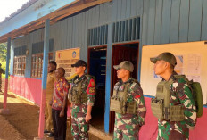 Ada Kehadiran Satgas Yonif 144 Jaya Yudha di SDN Persiapan Amupkim, Giat Apa?