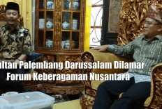 Dilamar Forum Keberagaman Nusantara, Sultan Palembang Darussalam Sampaikan Respon Mengejutkan