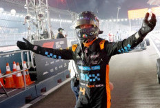 Ketegangan Lando Norris dari Tim McLaren di Grand Prix Abu Dhabi 2023