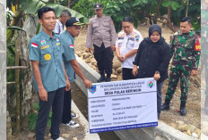 Kerap Tergenang Air, Gercep Pemdes Pulau Beringin Lahat Bangun SPAL di 2 Titik, Ini Penjelasannya 