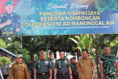 Lokasi Program TNI AD Manunggal Air Ini Didatangi Pangdam II Sriwijaya, Dimana?