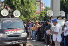 Waduh! Puluhan Warga Palembang Ini Padati Kantor Dishub Sumsel, Berikut Tujuannya