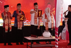 KPU Empat Lawang Tetapkan Nomor Urut Paslon, HBA-Heny Nomor 1, Joncik-Arivai Dapat Ke Dua