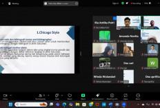 SUKSES! Mahasiswa Jurnalistik UIN Raden Fatah Gelar Webinar Penulisan Karya Ilmiah 