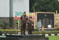 Pimpin Apel Gabungan Kejati Sumsel dan Kejari Palembang, Berikut Ini Pesan Kajati