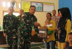 Cegah Gizi Buruk, Begini Langkah Prajurit dan Persit Kodim Lampung Utara