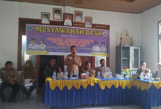 Musdes Pulau Beringin Bahas APBDes Perubahan 2025 dan Induk 2026, Ini Pesan Ketua BPD