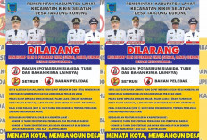 Pemdes Tanjung Kurung Lahat Buat Himbauan buat Warga, Kira-kira Apa Isinya