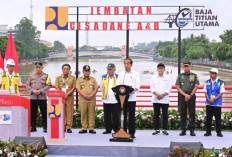 Presiden Jokowi Resmikan Tiga Jembatan Pengganti Jembatan Callender Hamilton di Provinsi Banten