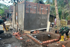Ada Pemasangan Batu Bata Pada Sasaran Fisik Program TMMD ke-128 Berikut