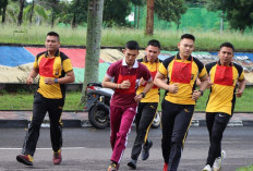 Jaga Kebugaran Fisik Anggota, Langkah Ini Dilakukan Polres Muara Enim