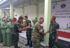 Hari Pertama Masuk Kerja Libur Idul Fitri, Dandim 0405 Lahat Absen Satu Persatu Prajurit, Begini Caranya
