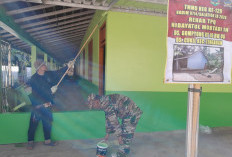 Bikin Santri Makin Semangat, Satgas TMMD Kodim 0714/Salatiga Sulap TPQ Hidayatul Mubtadi’in Jadi Kece
