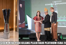 Kilang Plaju Sukses Sulap Lahan Rawa Jadi Cuan, Program Mina Padi Sabet Penghargaan Platinum ISRA 2026